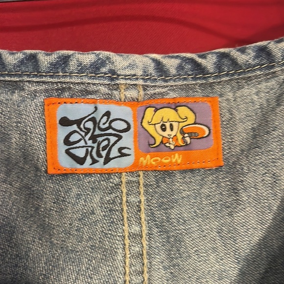 JNCO vintage denim shorts size 11 - Picture 3 of 4